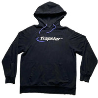 Trapstar Black White and Purple Hoodie (M)