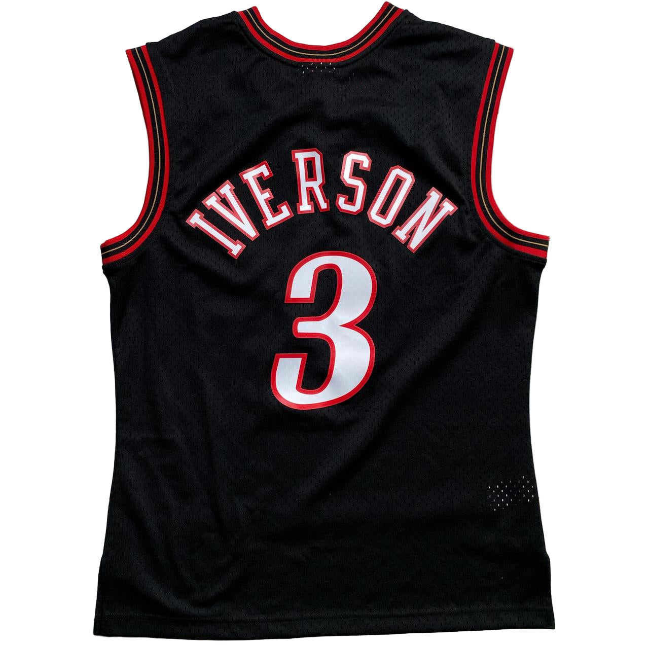 Philadelphia 76ers Sixers Iverson NBA Mitchell and Ness Basketball Jersey (M)