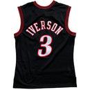 Philadelphia 76ers Sixers Iverson NBA Mitchell and Ness Basketball Jersey (M)