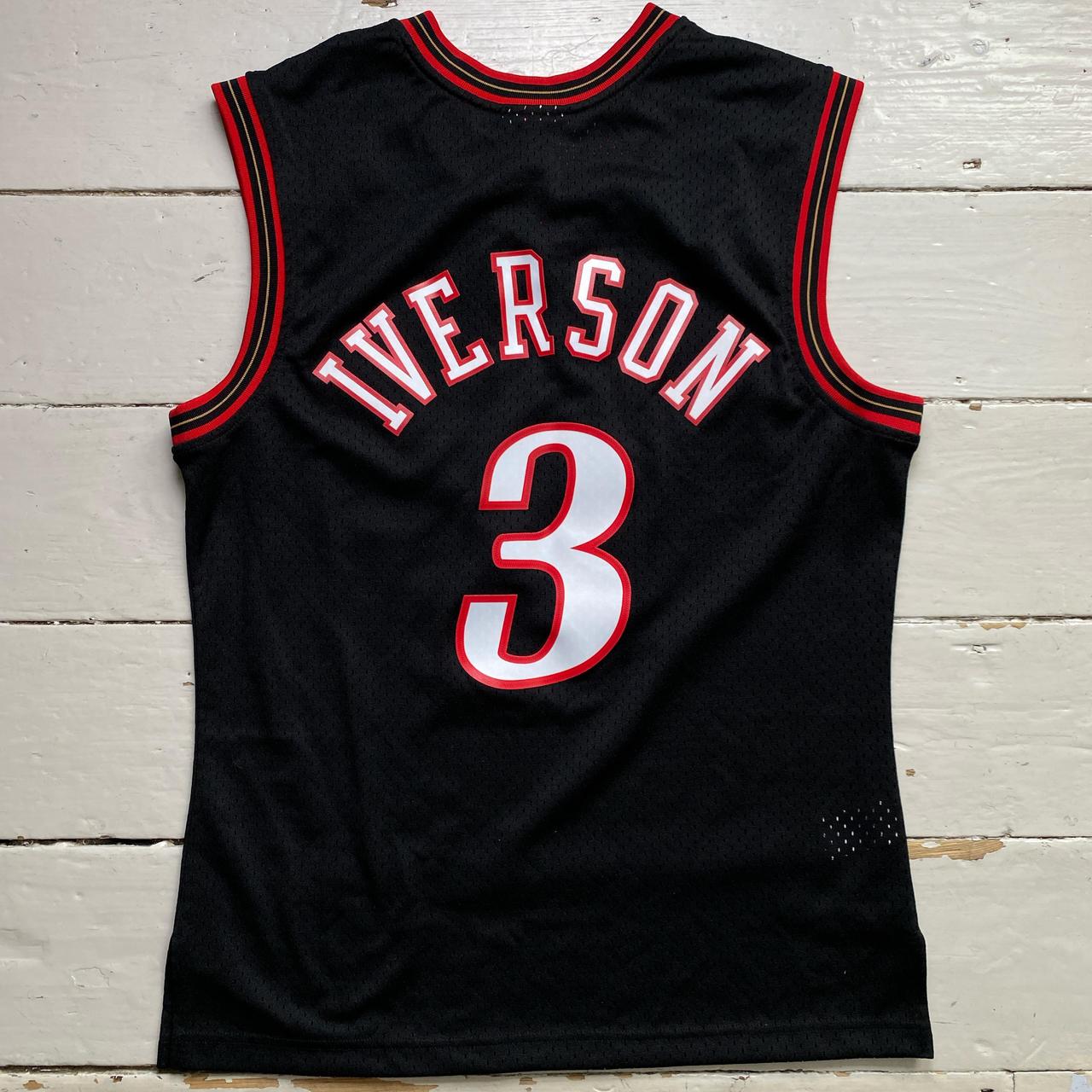 Philadelphia 76ers Sixers Iverson NBA Mitchell and Ness Basketball Jersey