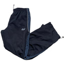 Sergio Tacchini Vintage Navy Blue and White Shell Trackpant Baggy Bottoms (L)