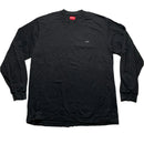 Supreme Black Long Sleeve T Shirt (XL)