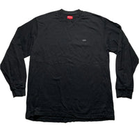 Supreme Black Long Sleeve T Shirt (XL)