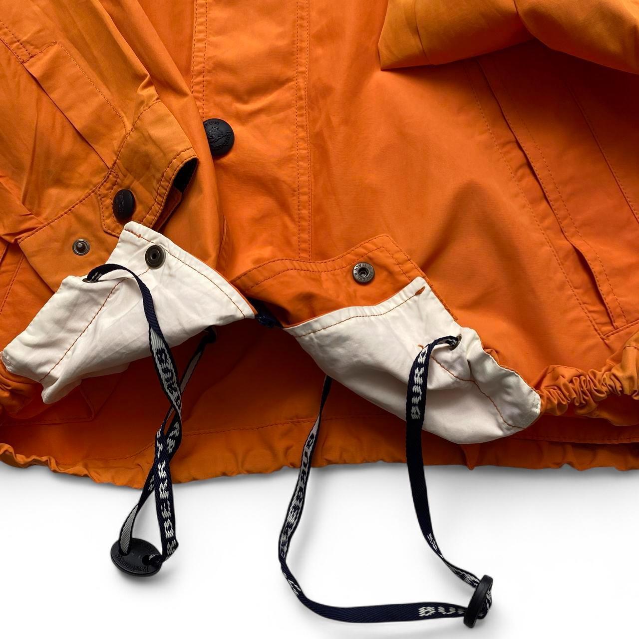 Burberry Vintage Burberrys Sailing Crew Orange and Navy Jacket (L)