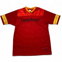 Captain Morgan Vintage y2k Red and Yellow Jersey (XL)
