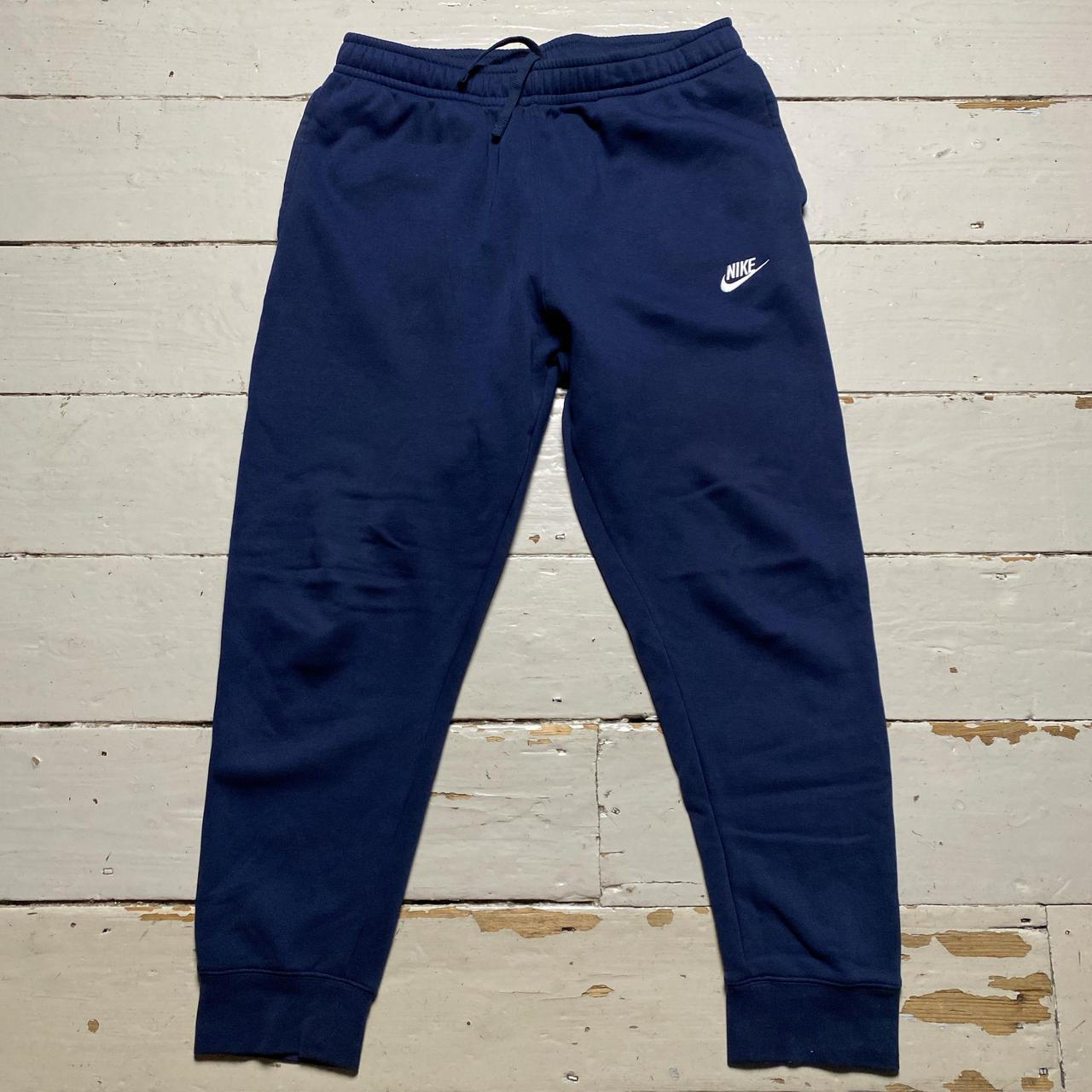 Nike Navy and White Jumper Tracksuit