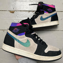 Nike Jordan 1 PSG Zoom White Black and Purple (UK 11.5)