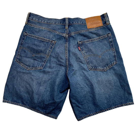 Levis 468 Navy Jorts Jean Shorts (34W)