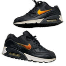 Nike Air Max 90 Black and Iridescent Swoosh (UK 5.5)