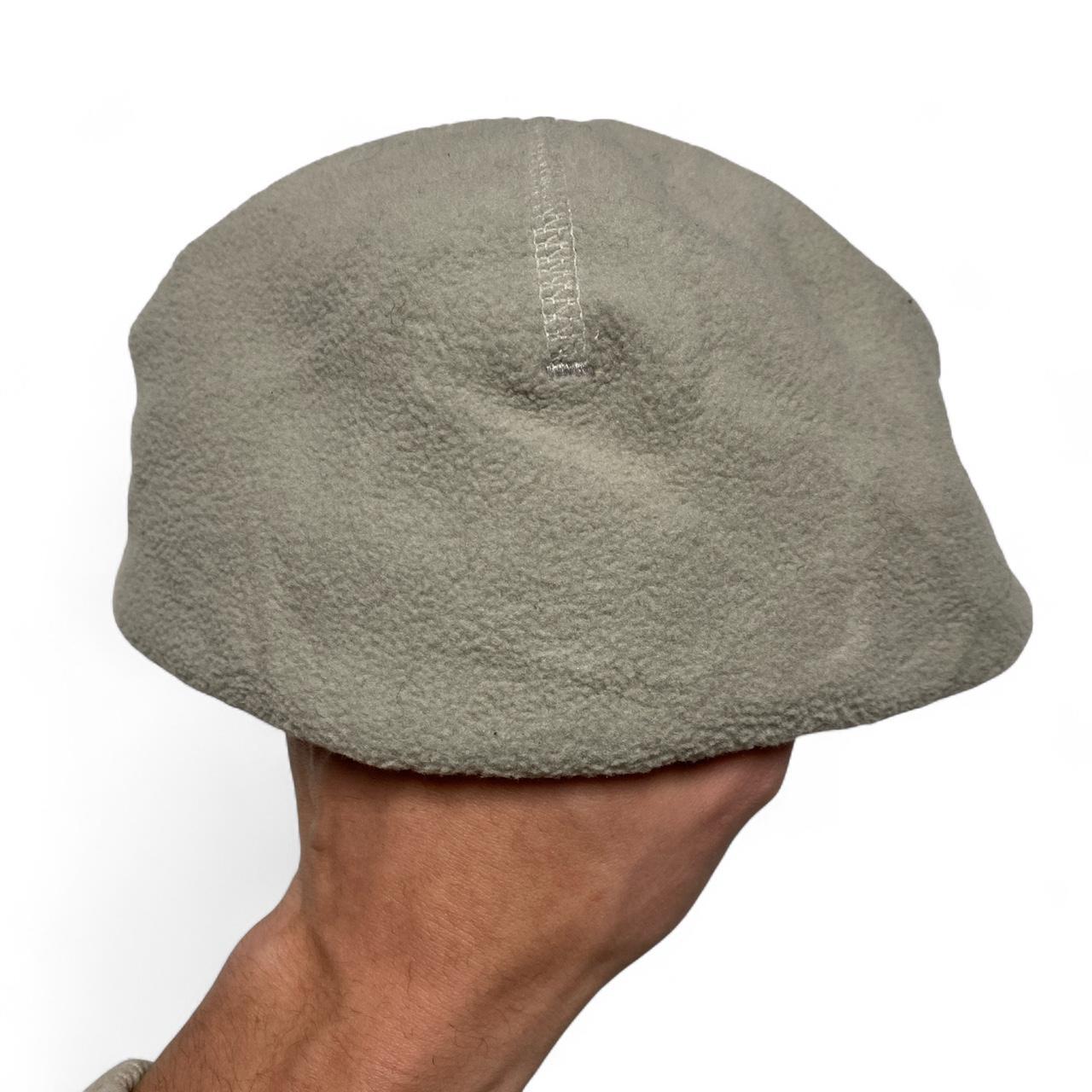 Nike y2k Grey and Black Fleece Cap