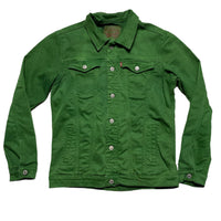 Levis Vintage Green Womens Denim Jacket (L)
