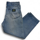 Stone Island Vintage 90’s Square Patch Baggy Light Blue Jeans (32W)