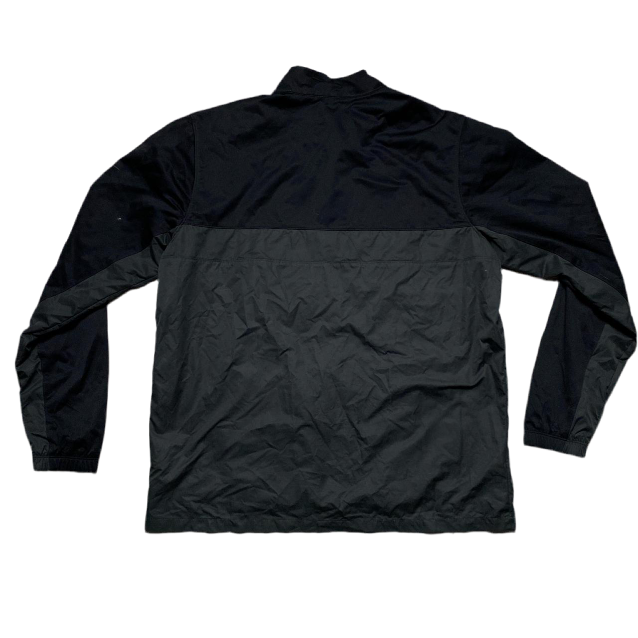 Nike Shield Windbreaker Jacket Black and Grey (M)