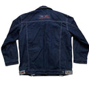 Down Impact Vintage 90’s Denim Jacket Navy and Silver (M)