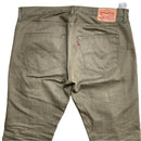 Levis 501 Baggy Khaki Olive Green Jean Trousers (36W)