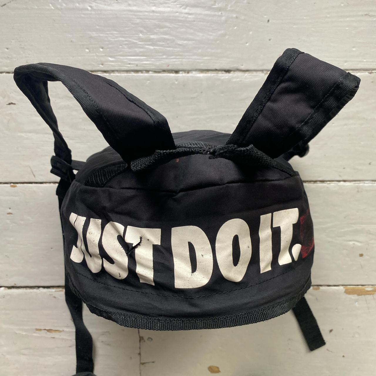 Nike Just Do It Black and White Bag Backpack