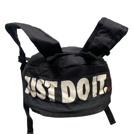 Nike Just Do It Black and White Bag Backpack
