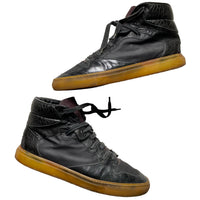 Balenciaga Black and Gum High Top Trainers (UK 9)
