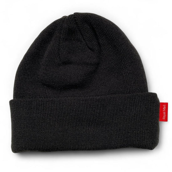 Royal Mail Black and Red Beanie Hat