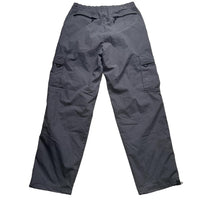 Criminal Damage Grey Cargo Baggy Trousers (32W)