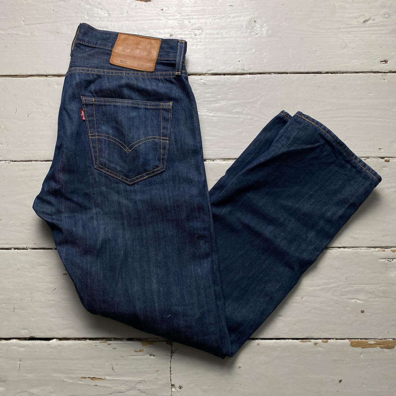 Levis 501 Baggy Dark Navy Jeans