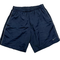 Nike Swoosh Navy and Grey Shell Shorts (L)