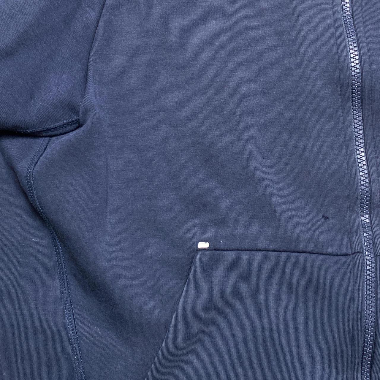 Nike Tech Fleece Hoodie Navy and Black (M)