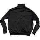 Adidas Originals Black and White Striped Tracksuit Jacket (2XL)