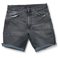 Levis 512 Cut Down Grey Jeans Jort Jean Shorts (34W)