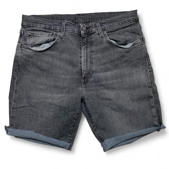 Levis 512 Cut Down Grey Jeans Jort Jean Shorts (34W)