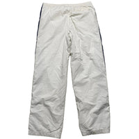 Nike Vintage y2k White Red and Blue USA Shell Trackpant Baggy Popper Bottoms (L)