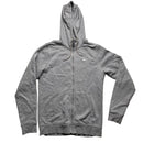 Nike Grey and White Swoosh Hoodie (S)