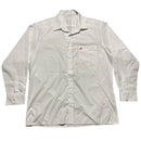 Workwear White and Orange Long Sleeve Shirt (XL)