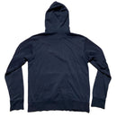 Nike Football Vintage y2k Navy Blue and Yellow Gradient Hoodie (M)