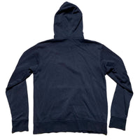 Nike Football Vintage y2k Navy Blue and Yellow Gradient Hoodie (M)