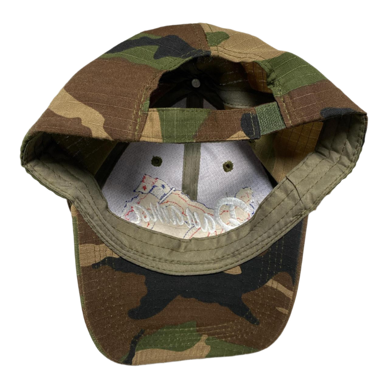 Panama Green Camouflage Cap