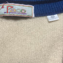 Paco Vintage 90’s Wool Multi Colour Patch Cardigan Jumper