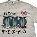 El Paso Texas Dare to be Dillo Vintage 90’s White T Shirt (L)