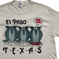 El Paso Texas Dare to be Dillo Vintage 90’s White T Shirt (L)