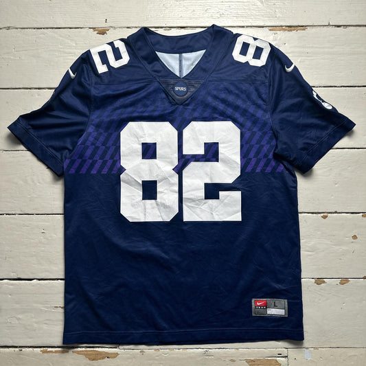 Tottenham Nike Spurs NFL American Football Jersey Navy and White