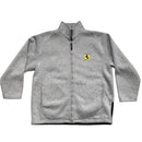 Ferrari Grey and Black Embroidered Zip Jumper Jacket (XL)