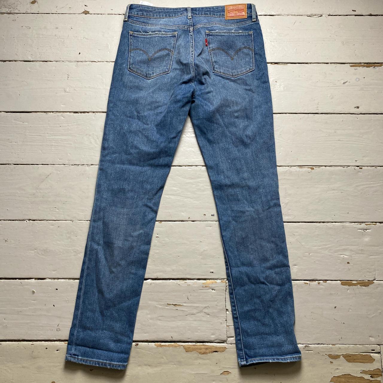 Levis 712 Slim Womens Blue Jeans