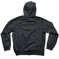 Nike Black and White Shell Windbreaker Jacket (XL)