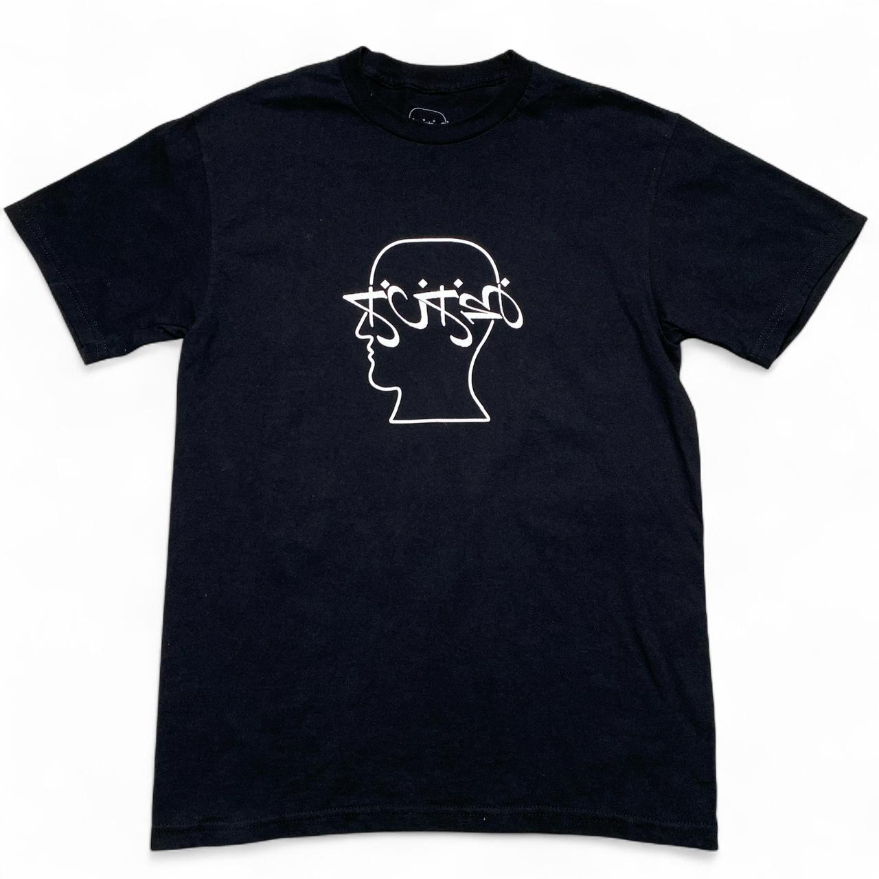 Brain Dead Increase The Peace Defund The Police Black and White T Shirt (M)