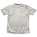 England Umbro Home White and Red Vintage 2005-2007 Football Jersey (M)