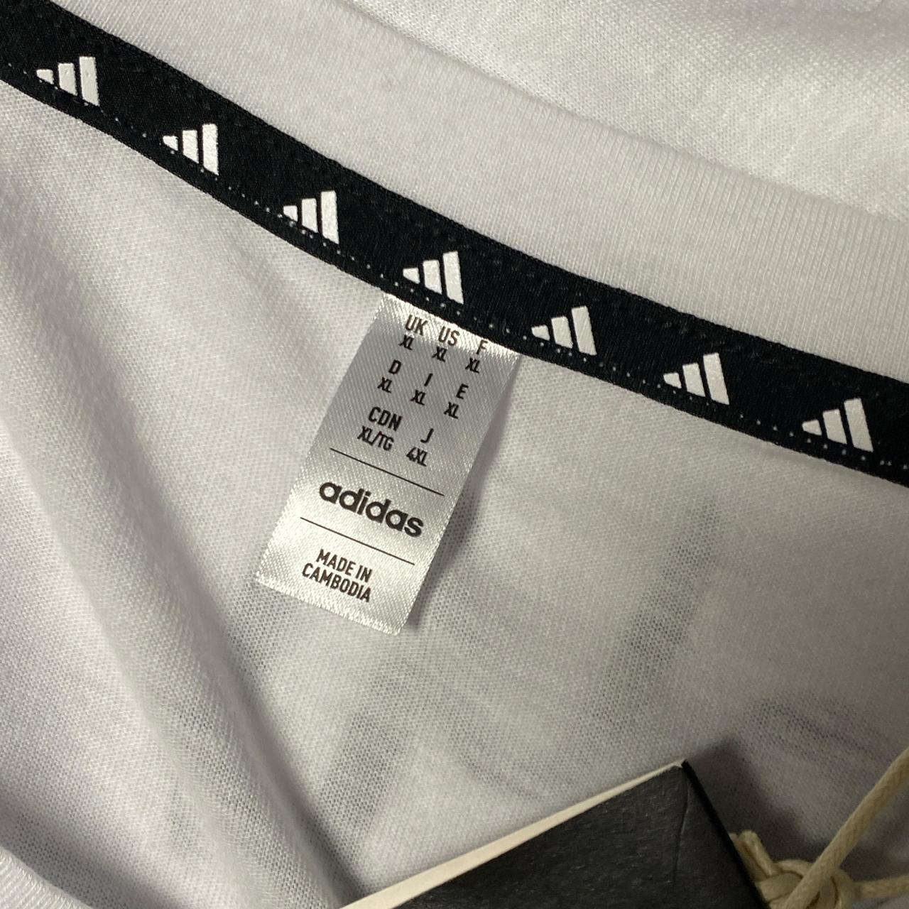 Merky FC Cup Stormzy Adidas White and Black T Shirt (XL)