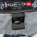 UNK Denim Vintage 90’s Basketball NBA Distressed Patch Jeans (30W)