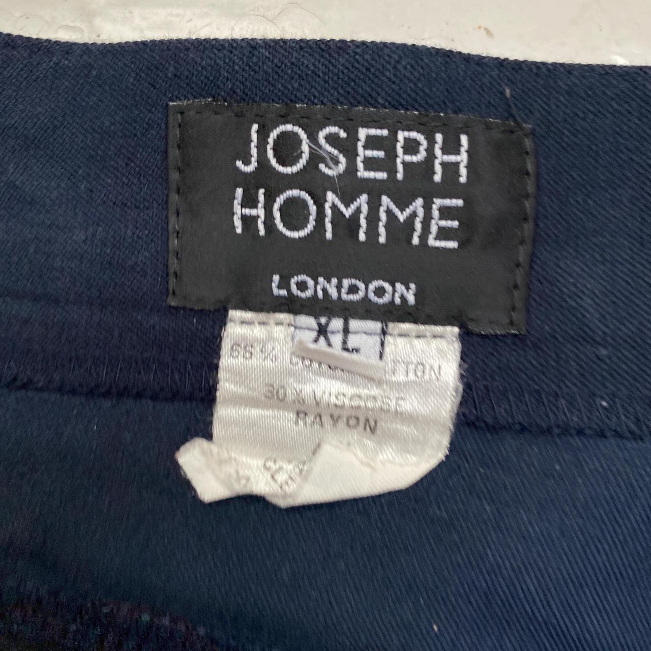 Joseph Homme Navy Trousers