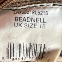 Barbour Oilskin Brown Nova Check Cuffed Womens Jacket (16)