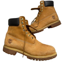 Timberland Nubuck Brown High Boots (UK 8)
